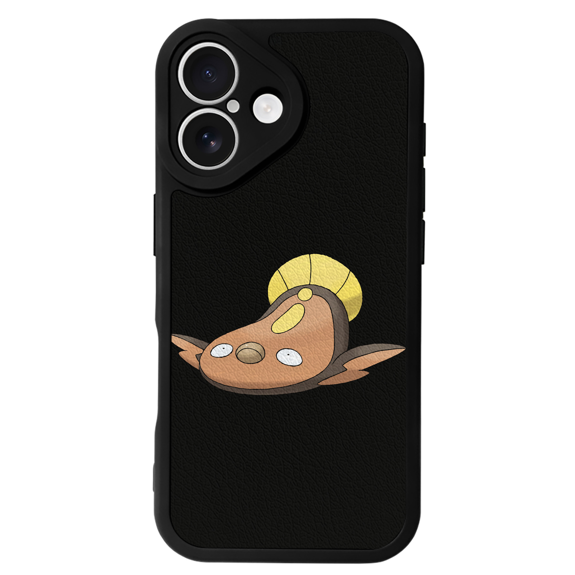 （画像用） ポケットモンスター Pokémon 【iPhone 16シリーズ対応】シリコンスマホケース（レザー調） 材質：シリコン
